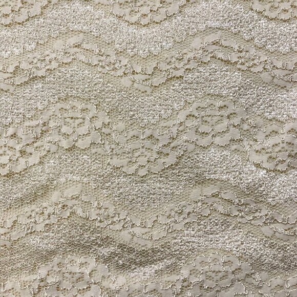 ORCHID Vintage cream lace short sleeve top ~ SMALL MEDIUM boho whismigoth blouse - Picture 5 of 14